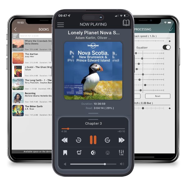 Download fo free audiobook Lonely Planet Nova Scotia, New Brunswick & Prince Edward... by Adam Karlin, Oliver Berry, et al. and listen anywhere on your iOS devices in the ListenBook app.