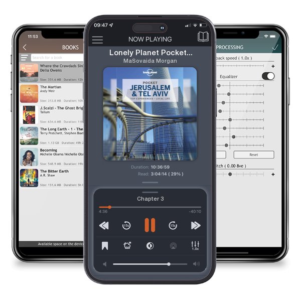 Download fo free audiobook Lonely Planet Pocket Jerusalem & Tel Aviv 2 (Pocket Guide) by MaSovaida Morgan and listen anywhere on your iOS devices in the ListenBook app.