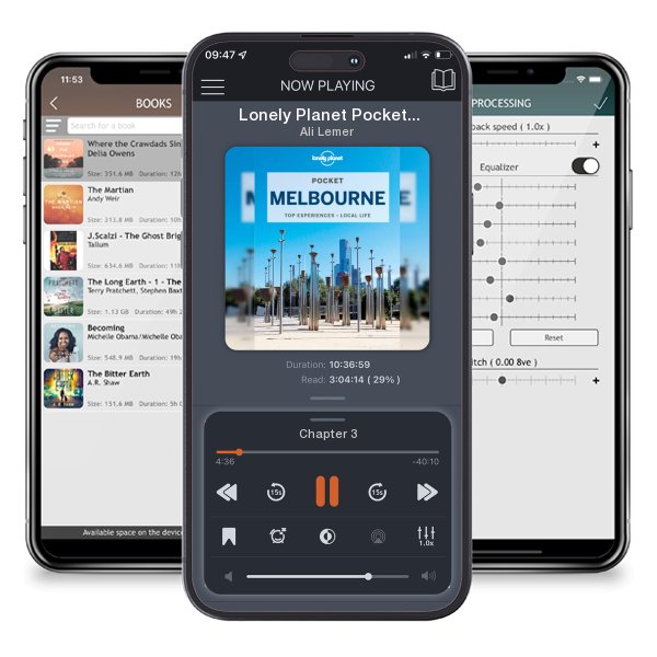 Download fo free audiobook Lonely Planet Pocket Melbourne 5 (Pocket Guide) by Ali Lemer and listen anywhere on your iOS devices in the ListenBook app.