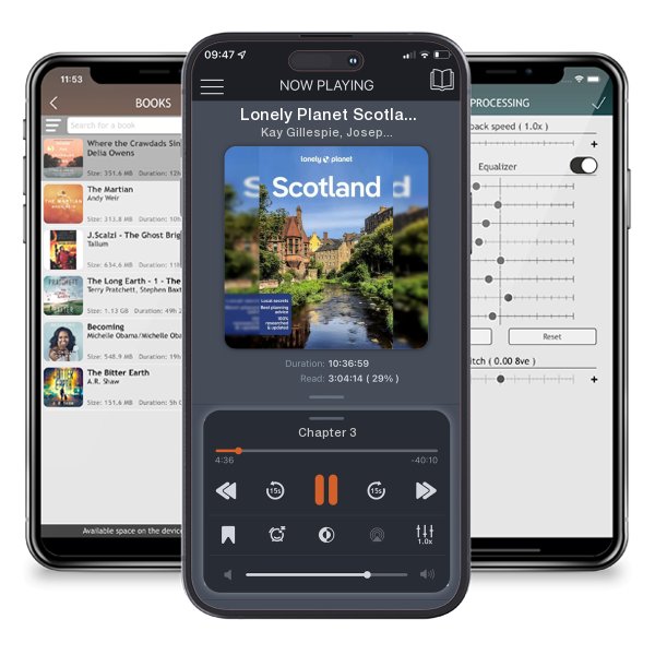 Download fo free audiobook Lonely Planet Scotland by Kay Gillespie, Joseph Reaney,  et al. and listen anywhere on your iOS devices in the ListenBook app.