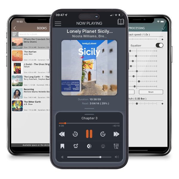 Download fo free audiobook Lonely Planet Sicily 10 by Nicola Williams, Brett Atkinson, et al. and listen anywhere on your iOS devices in the ListenBook app.