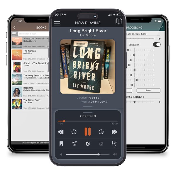 Download fo free audiobook Long Bright River by Liz Moore and listen anywhere on your iOS devices in the ListenBook app.