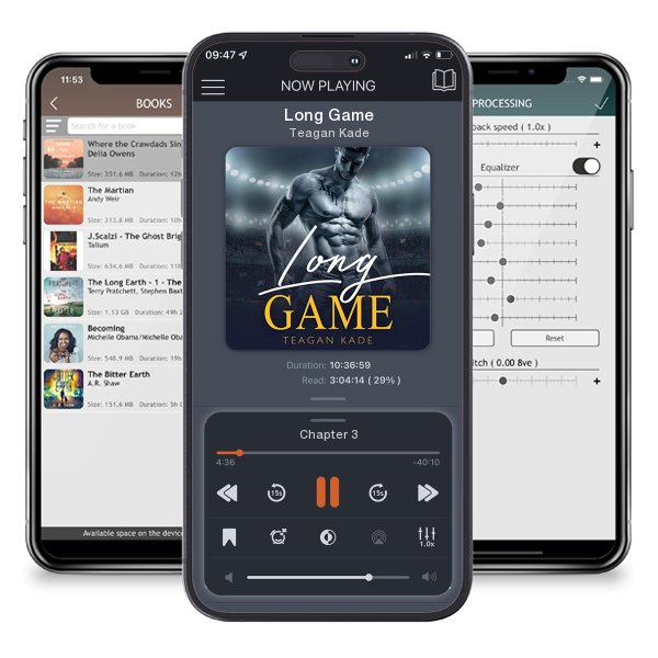 Download fo free audiobook Long Game by Teagan Kade and listen anywhere on your iOS devices in the ListenBook app.