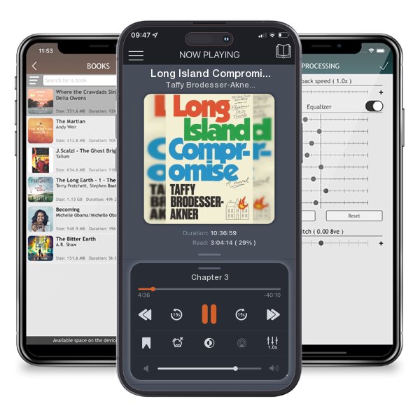 Download fo free audiobook Long Island Compromise by Taffy Brodesser-Akner and listen anywhere on your iOS devices in the ListenBook app.