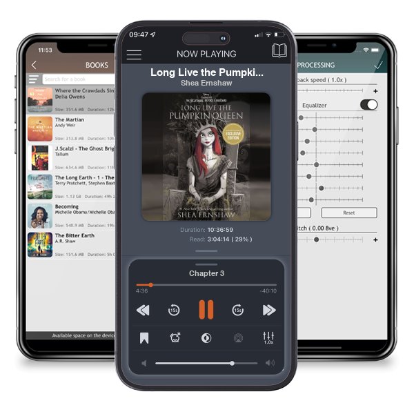 Download fo free audiobook Long Live the Pumpkin Queen: Tim Burton\'s The Nightmare Before Christmas (B&N Exclusive Edition) by Shea Ernshaw and listen anywhere on your iOS devices in the ListenBook app.