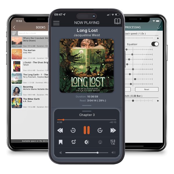 Download fo free audiobook Long Lost by Jacqueline West and listen anywhere on your iOS devices in the ListenBook app.