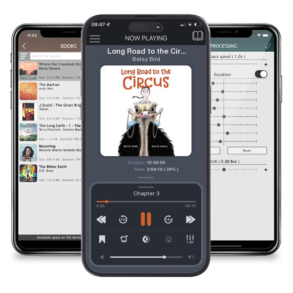 Download fo free audiobook Long Road to the Circus by Betsy Bird and listen anywhere on your iOS devices in the ListenBook app.