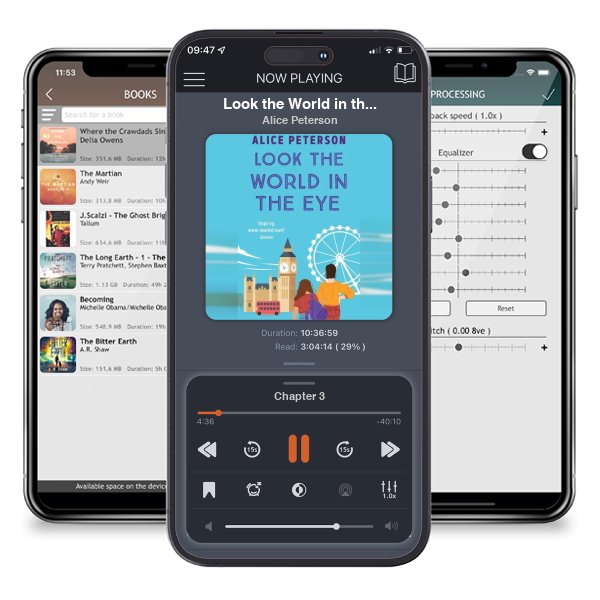 Download fo free audiobook Look the World in the Eye by Alice Peterson and listen anywhere on your iOS devices in the ListenBook app.