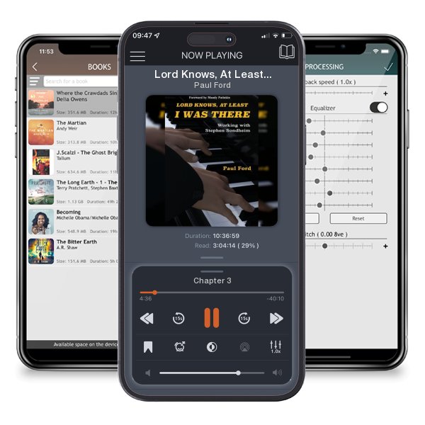 Download fo free audiobook Lord Knows, At Least I Was There: Working with Stephen Sondheim by Paul Ford and listen anywhere on your iOS devices in the ListenBook app.