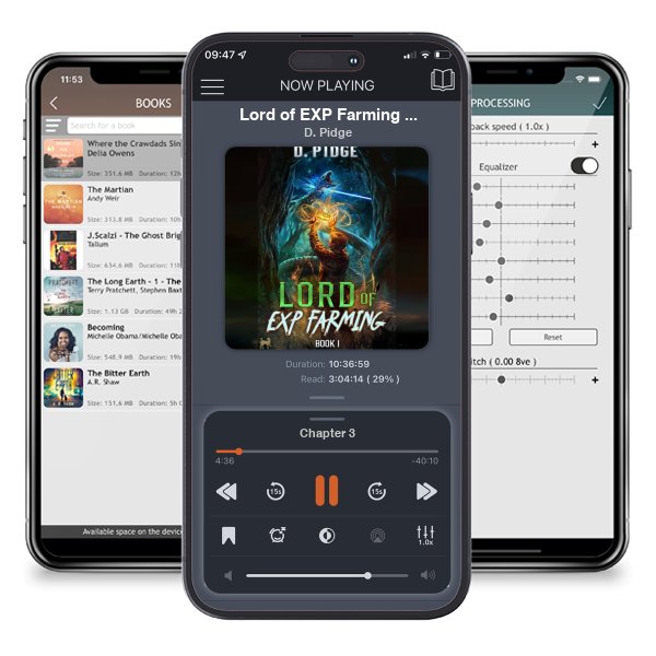 Download fo free audiobook Lord of EXP Farming 1: A LitRPG Adventure by D. Pidge and listen anywhere on your iOS devices in the ListenBook app.