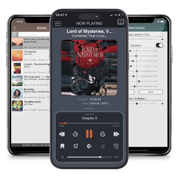 Download fo free audiobook Lord of Mysteries, Vol. 1 by Cuttlefish That Loves Diving and listen anywhere on your iOS devices in the ListenBook app.