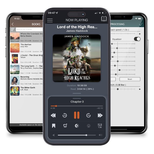 Download fo free audiobook Lord of the High Reaches by James Haddock and listen anywhere on your iOS devices in the ListenBook app.