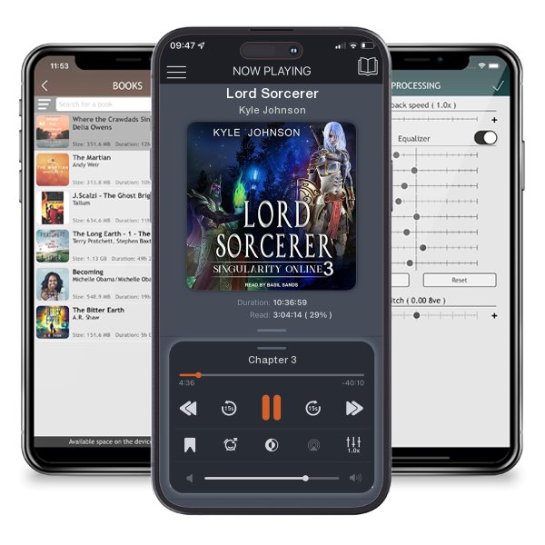 Download fo free audiobook Lord Sorcerer by Kyle Johnson and listen anywhere on your iOS devices in the ListenBook app.