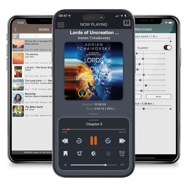 Download fo free audiobook Lords of Uncreation (The Final Architecture, #3) by Adrian Tchaikovsky and listen anywhere on your iOS devices in the ListenBook app.