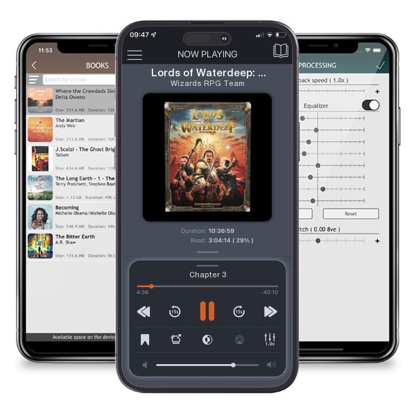 Download fo free audiobook Lords of Waterdeep: A Dungeons & Dragons Board Game by Wizards RPG Team and listen anywhere on your iOS devices in the ListenBook app.