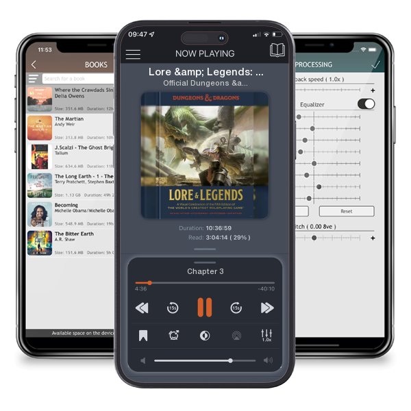 Download fo free audiobook Lore & Legends: A Visual Celebration of the Fifth Edition of... by Official Dungeons & Dragons Licensed, Sam Witwer, et al. and listen anywhere on your iOS devices in the ListenBook app.