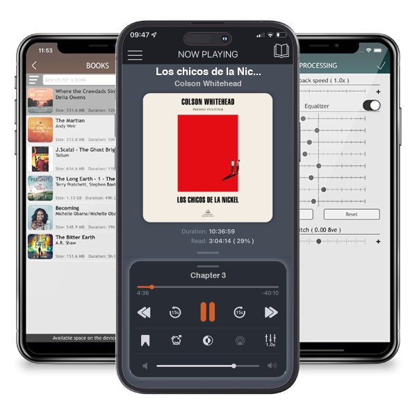 Descargar audiolibro gratis Los chicos de la Nickel (The Nickel Boys) by Colson Whitehead y escuchar en cualquier lugar en sus dispositivos iOS en la aplicación ListenBook.