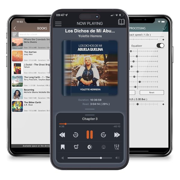 Descargar audiolibro gratis Los Dichos de Mi Abuela Quelina by Yolette Herrera y escuchar en cualquier lugar en sus dispositivos iOS en la aplicación ListenBook.