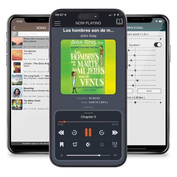 Descargar audiolibro gratis Los hombres son de marte, las mujeres son de venus (Men Are from Mars Women Are From Venus) by John Gray y escuchar en cualquier lugar en sus dispositivos iOS en la aplicación ListenBook.