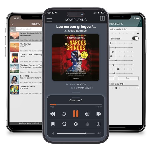 Descargar audiolibro gratis Los narcos gringos / The Gringo Drug Lords by J. Jesús Esquivel y escuchar en cualquier lugar en sus dispositivos iOS en la aplicación ListenBook.