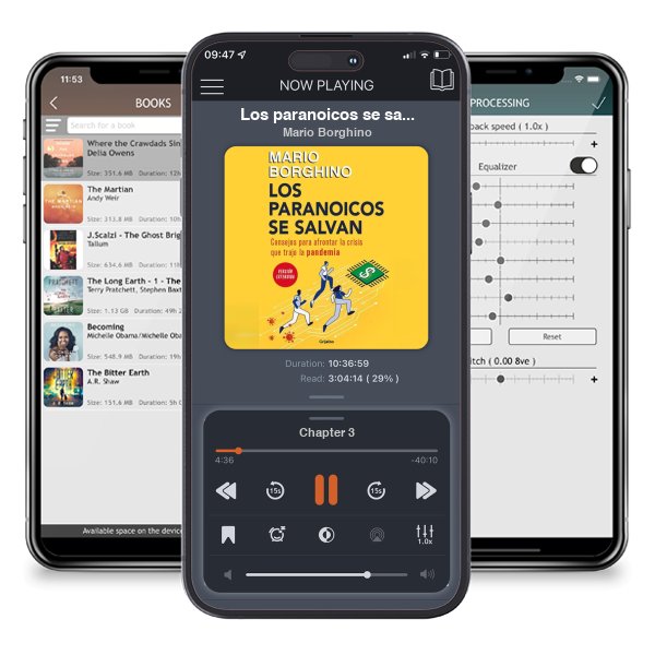 Descargar audiolibro gratis Los paranoicos se salvan: Consejos para afrontar la crisis que trajo la pandemia / Those That Are Paranoid Will Be Saved: Tips for Coping with the Crisi by Mario Borghino y escuchar en cualquier lugar en sus dispositivos iOS en la aplicación ListenBook.