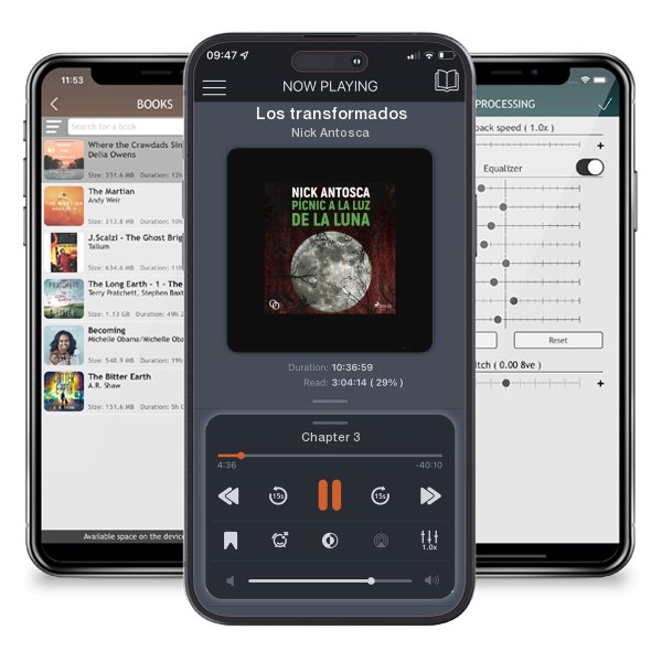 Download fo free audiobook Los transformados by Nick Antosca and listen anywhere on your iOS devices in the ListenBook app.
