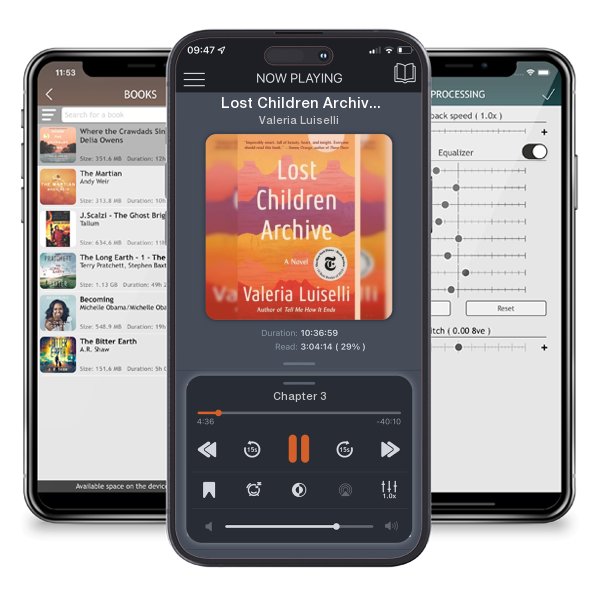 Download fo free audiobook Lost Children Archive by Valeria Luiselli and listen anywhere on your iOS devices in the ListenBook app.