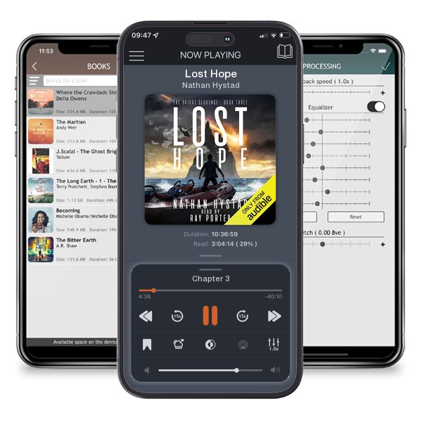 Download fo free audiobook Lost Hope by Nathan Hystad and listen anywhere on your iOS devices in the ListenBook app.