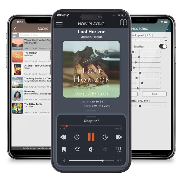 Download fo free audiobook Lost Horizon by James Hilton and listen anywhere on your iOS devices in the ListenBook app.