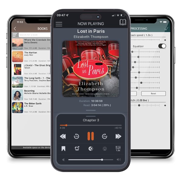 Download fo free audiobook Lost in Paris by Elizabeth Thompson and listen anywhere on your iOS devices in the ListenBook app.