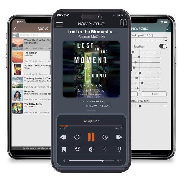 Download fo free audiobook Lost in the Moment and Found (Wayward Children, #8) by Seanan McGuire and listen anywhere on your iOS devices in the ListenBook app.