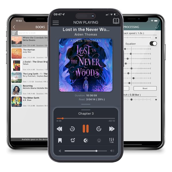 Download fo free audiobook Lost in the Never Woods by Aiden Thomas and listen anywhere on your iOS devices in the ListenBook app.