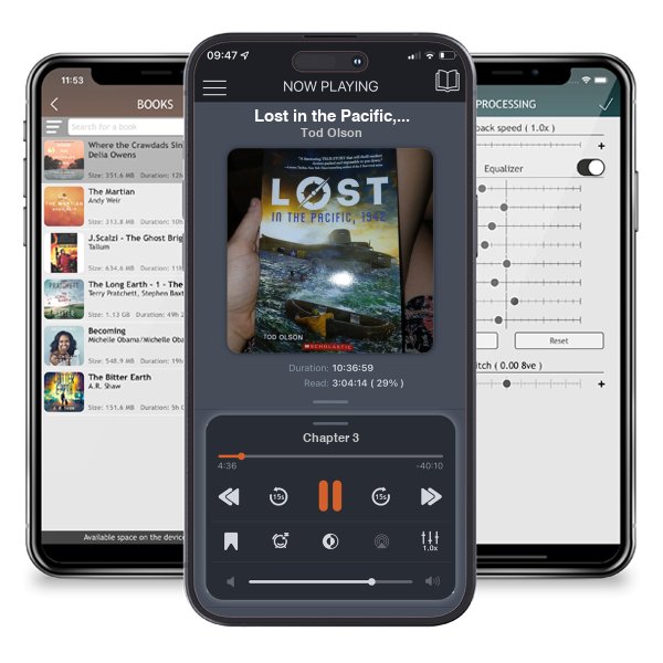 Download fo free audiobook Lost in the Pacific, 1942 by Tod Olson and listen anywhere on your iOS devices in the ListenBook app.