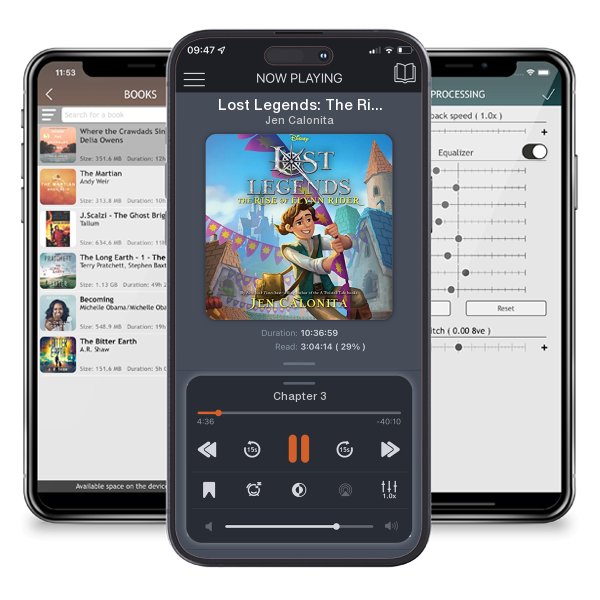 Download fo free audiobook Lost Legends: The Rise of Flynn Rider by Jen Calonita and listen anywhere on your iOS devices in the ListenBook app.