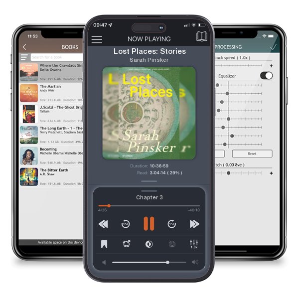 Download fo free audiobook Lost Places: Stories by Sarah Pinsker and listen anywhere on your iOS devices in the ListenBook app.