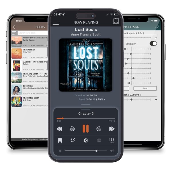 Download fo free audiobook Lost Souls by Anne Francis Scott and listen anywhere on your iOS devices in the ListenBook app.