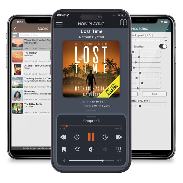 Download fo free audiobook Lost Time by Nathan Hystad and listen anywhere on your iOS devices in the ListenBook app.