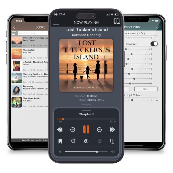 Download fo free audiobook Lost Tucker's Island by Kathleen Donnelly and listen anywhere on your iOS devices in the ListenBook app.