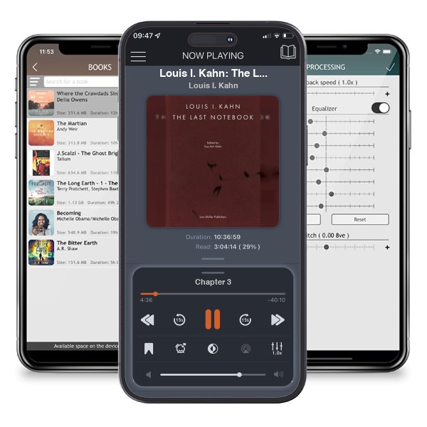 Download fo free audiobook Louis I. Kahn: The Last Notebook by Louis I. Kahn and listen anywhere on your iOS devices in the ListenBook app.