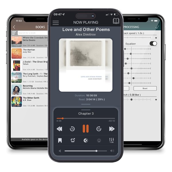 Download fo free audiobook Love and Other Poems by Alex Dimitrov and listen anywhere on your iOS devices in the ListenBook app.