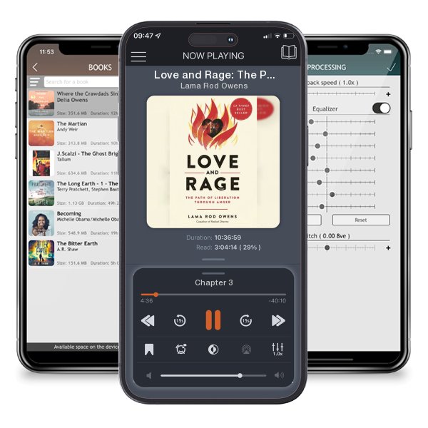 Download fo free audiobook Love and Rage: The Path of Liberation Through Anger by Lama Rod Owens and listen anywhere on your iOS devices in the ListenBook app.