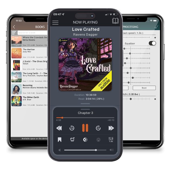 Download fo free audiobook Love Crafted by Ravens Dagger and listen anywhere on your iOS devices in the ListenBook app.
