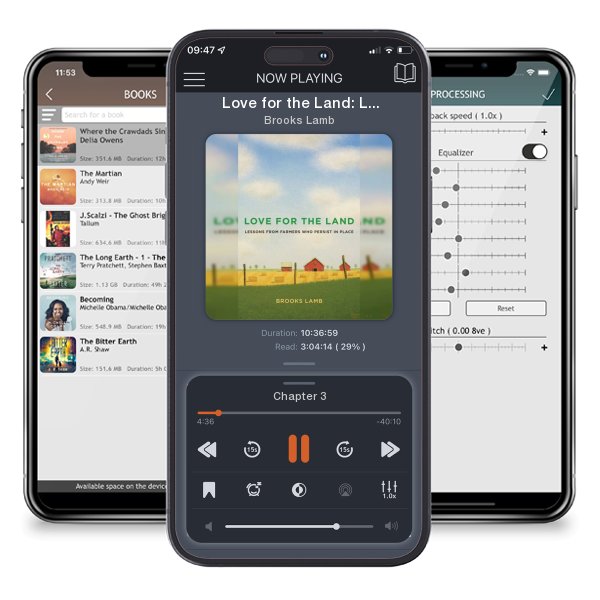 Download fo free audiobook Love for the Land: Lessons from Farmers Who Persist in Place by Brooks Lamb and listen anywhere on your iOS devices in the ListenBook app.