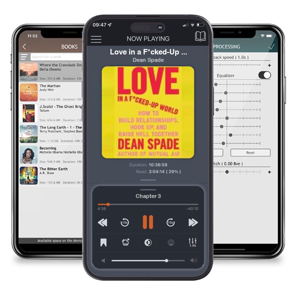 Download fo free audiobook Love in a F*cked-Up World: How to Build Relationships, Hook Up, and Raise Hell Together by Dean Spade and listen anywhere on your iOS devices in the ListenBook app.