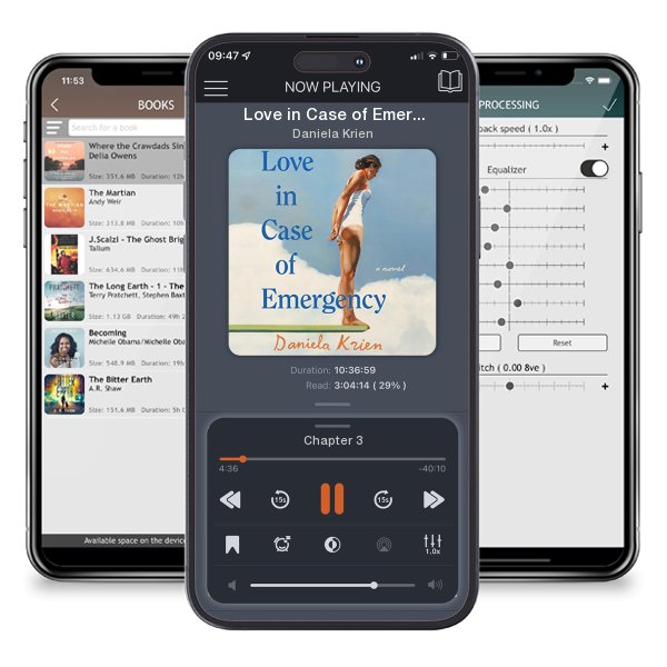 Download fo free audiobook Love in Case of Emergency by Daniela Krien and listen anywhere on your iOS devices in the ListenBook app.