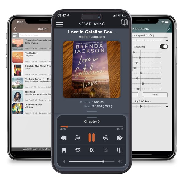 Download fo free audiobook Love in Catalina Cove by Brenda Jackson and listen anywhere on your iOS devices in the ListenBook app.