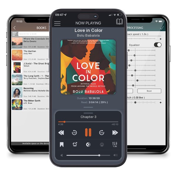 Download fo free audiobook Love in Color by Bolu Babalola and listen anywhere on your iOS devices in the ListenBook app.