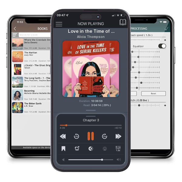 Download fo free audiobook Love in the Time of Serial Killers by Alicia Thompson and listen anywhere on your iOS devices in the ListenBook app.