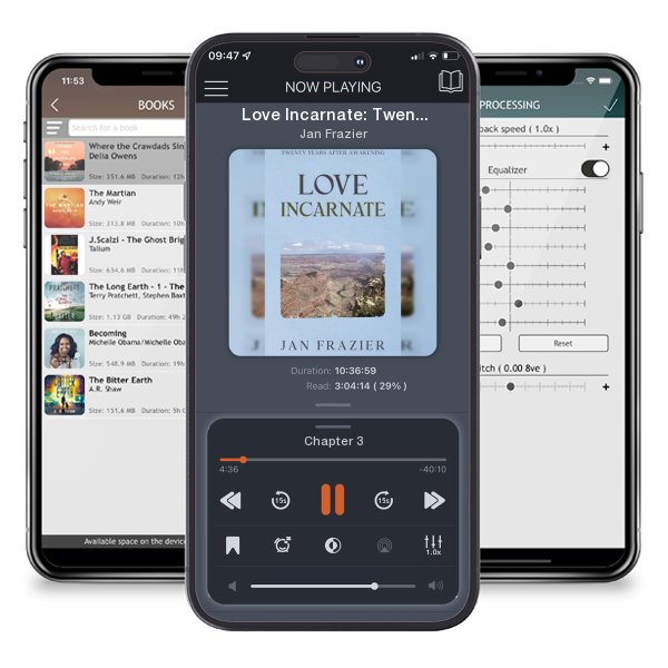 Download fo free audiobook Love Incarnate: Twenty Years After Awakening by Jan Frazier and listen anywhere on your iOS devices in the ListenBook app.