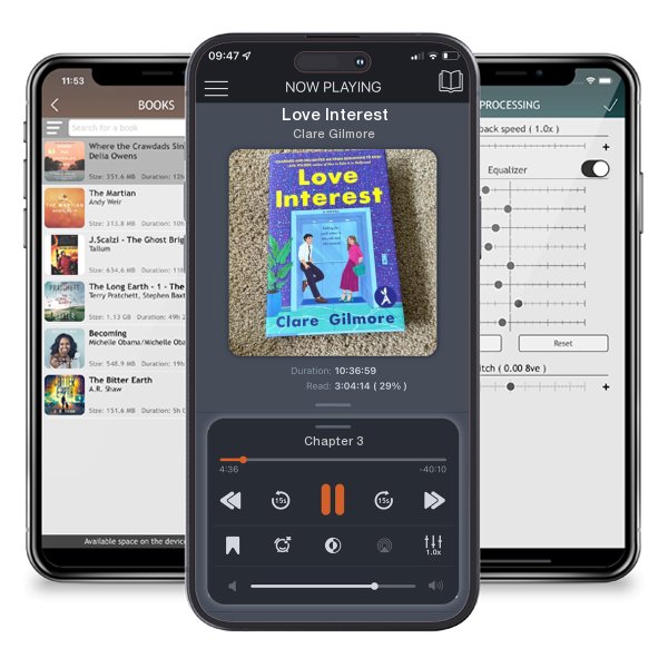 Download fo free audiobook Love Interest by Clare Gilmore and listen anywhere on your iOS devices in the ListenBook app.